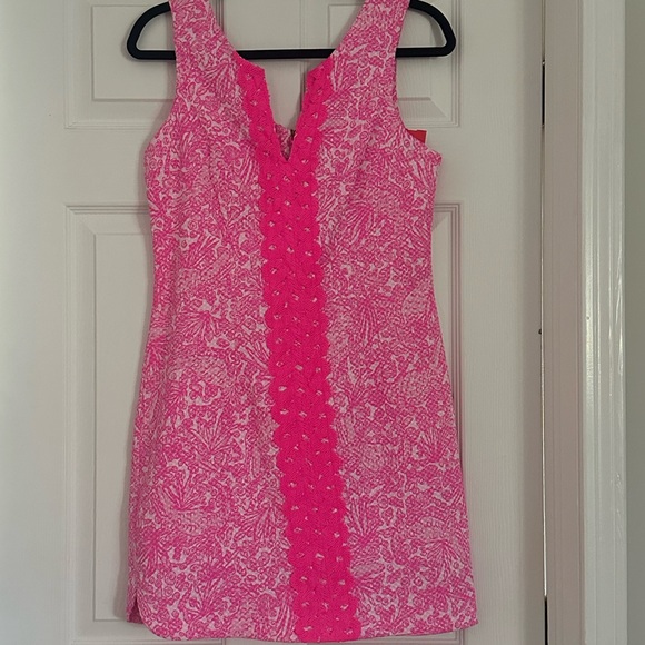 Lilly Pulitzer See Ya Later Shift Dress Sz 6 - Picture 4 of 12